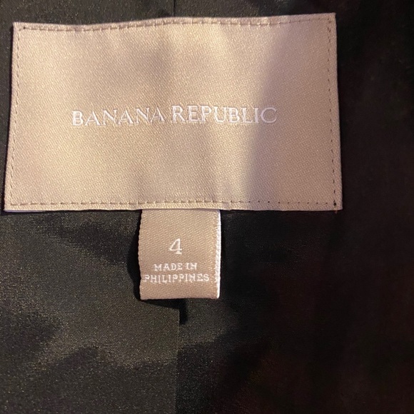 Floral and stripe Banana Republic stretch blazer - Picture 6 of 7